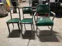 3 - vintage Steelcase Chairs