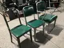 3 - vintage Steelcase Chairs