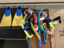 Collection of Snorkeling Gear
