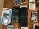 Collection of Hand Held Calculators