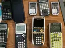 Collection of Hand Held Calculators