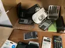 Collection of Hand Held Calculators