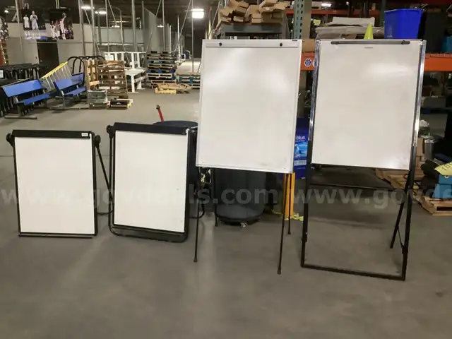 4 - Free Standing Whiteboards.