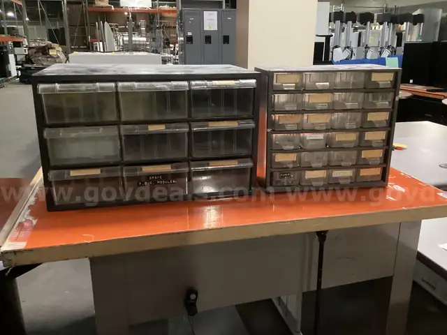2 - Small Multi Drawer Cabinets.