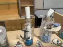 Box of Beach Themed Decorations