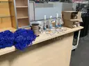 Box of Beach Themed Decorations