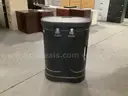 Rolling Case Contains Mobile Exhibit Stand