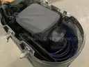 Rolling Case Contains Mobile Exhibit Stand