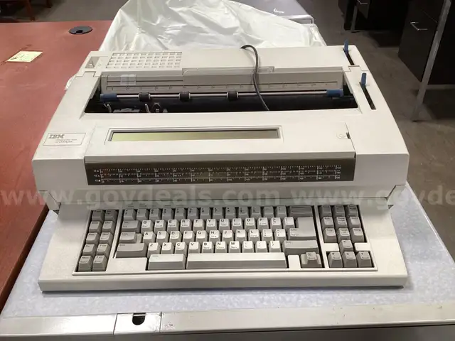 IBM Wheel Writer 3500 and 18 - IBM Typewriter Ribbon