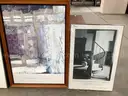 4 - Framed Pieces of Wall Hanging Art.(Various Sizes)