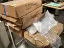 5 - Boxes of 7&#x22; W x 16&#x22; L Plastic Bags.