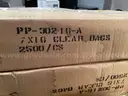 5 - Boxes of 7&#x22; W x 16&#x22; L Plastic Bags.