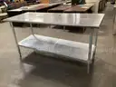 Stainless Steel Table.