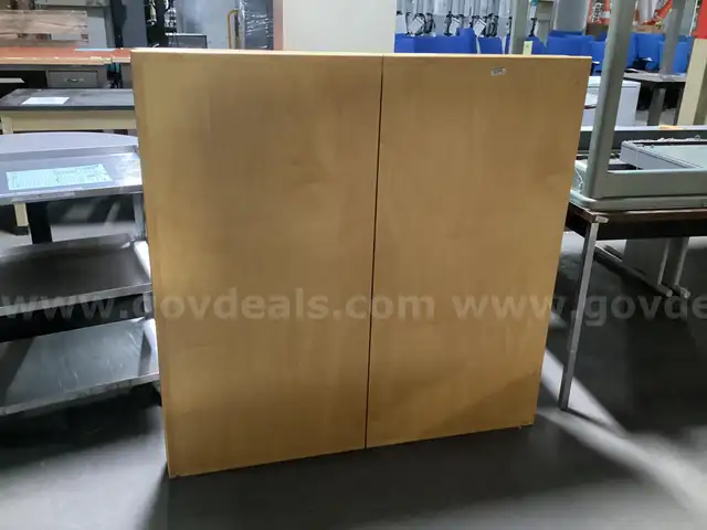 Cabinet Containing a Whiteboard and Tack Boards