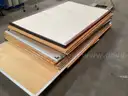 Pallet of Various Sized Bulletin Boards.