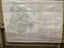 Collection of 3 - Maps. America , Europe , Lexington Kentucky.