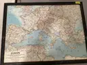 Collection of 3 - Maps. America , Europe , Lexington Kentucky.