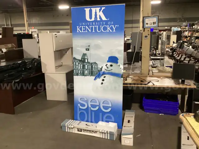 2 - University of Kentucky See Blue Winter Banner Displays