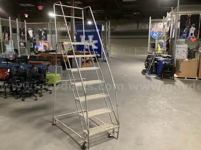 Set of Rolling Stairs.