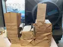 6 - Packages of Paper Bags.
