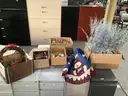 Collection of Holiday Decorations