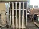 Bank of 5 Lockers.