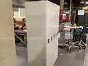 Bank of 5 Lockers.