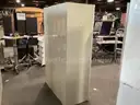 Bank of 5 Lockers.