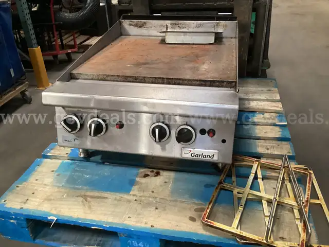 Garland Brand Gas Griddle.