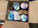 Pallet of Blank CD&#x27;s &#x26; Cassettes