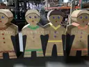 7 - Rolling Gingerbread Figures.