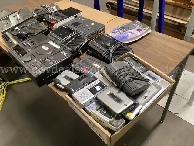 Recording Devices(Various Makes and Models)