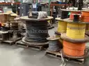 3 - Pallets of Wire, Cable and Fiber Optic Line.