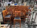 8 Bar Height Chairs