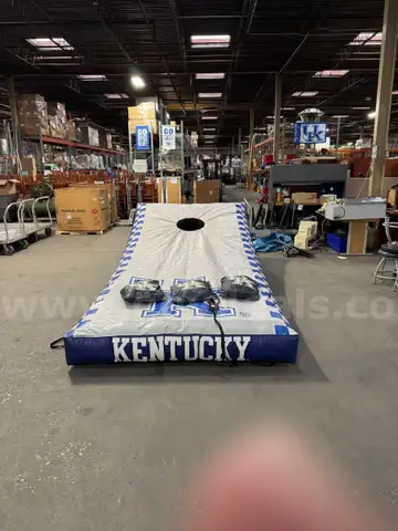 Inflatable Cornhole Board and 3 Bags