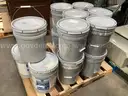 15 - Partial 5 - Gallon Buckets of Used Paint.(Assorted Colors)