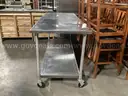 Stainless Steel Prep Table.