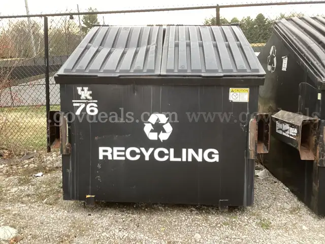 8 - Cubic Yard  Dumpster