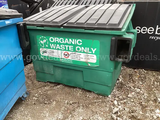 4 - Cubic Yard Dumpster.