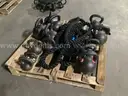 Assortment of Kettle Bells and Battle  Rope