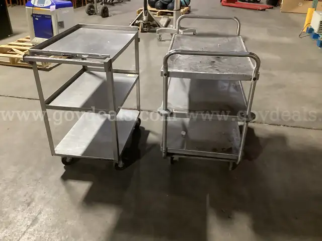 2 - Stainless Steel Carts