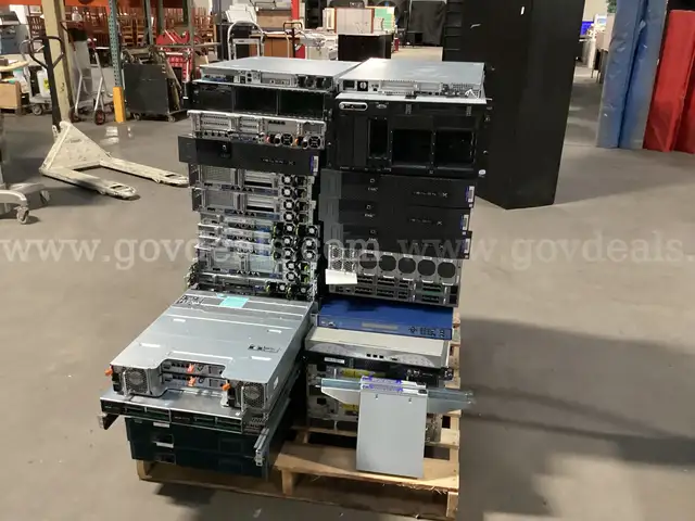 Pallet of Server Blades