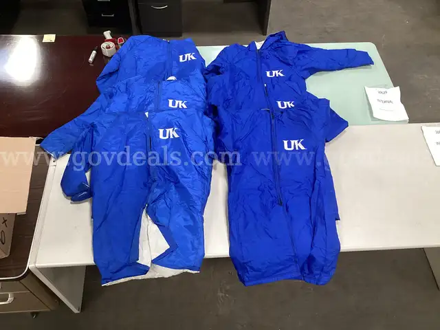 6 - Small University of Kentucky Raincoats