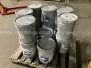 14 - Partial 5 - Gallon Buckets of Paint.
