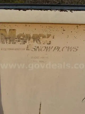 1997 Meyer Snow Plow