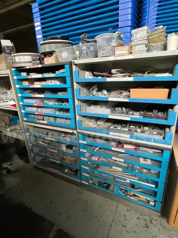 Lot of Misc Parts &#x26; Drawer Organizer