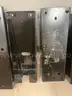 Five Ford Explorer metal console base plates