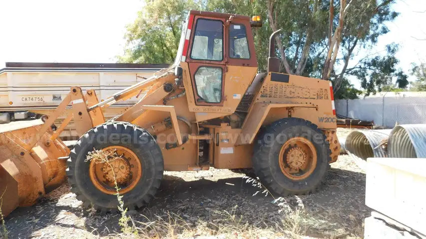 1987 CASE W20C LOADER