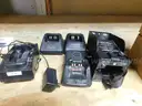 Motorola MINITOR V, single or 2 channel, VHF, Pagers, includes batteries, rechargeable bases and adapters'