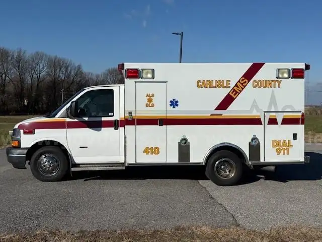 2012 Chevy G3500 Braun Type 3 Ambulance